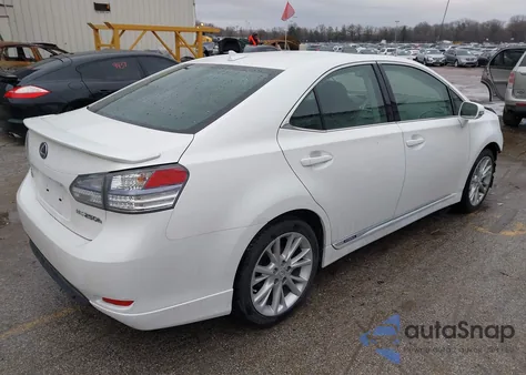2010 Lexus Hs 250H Premium z USA, uszkodzony, nr VIN JTHBB1BA5A2014821